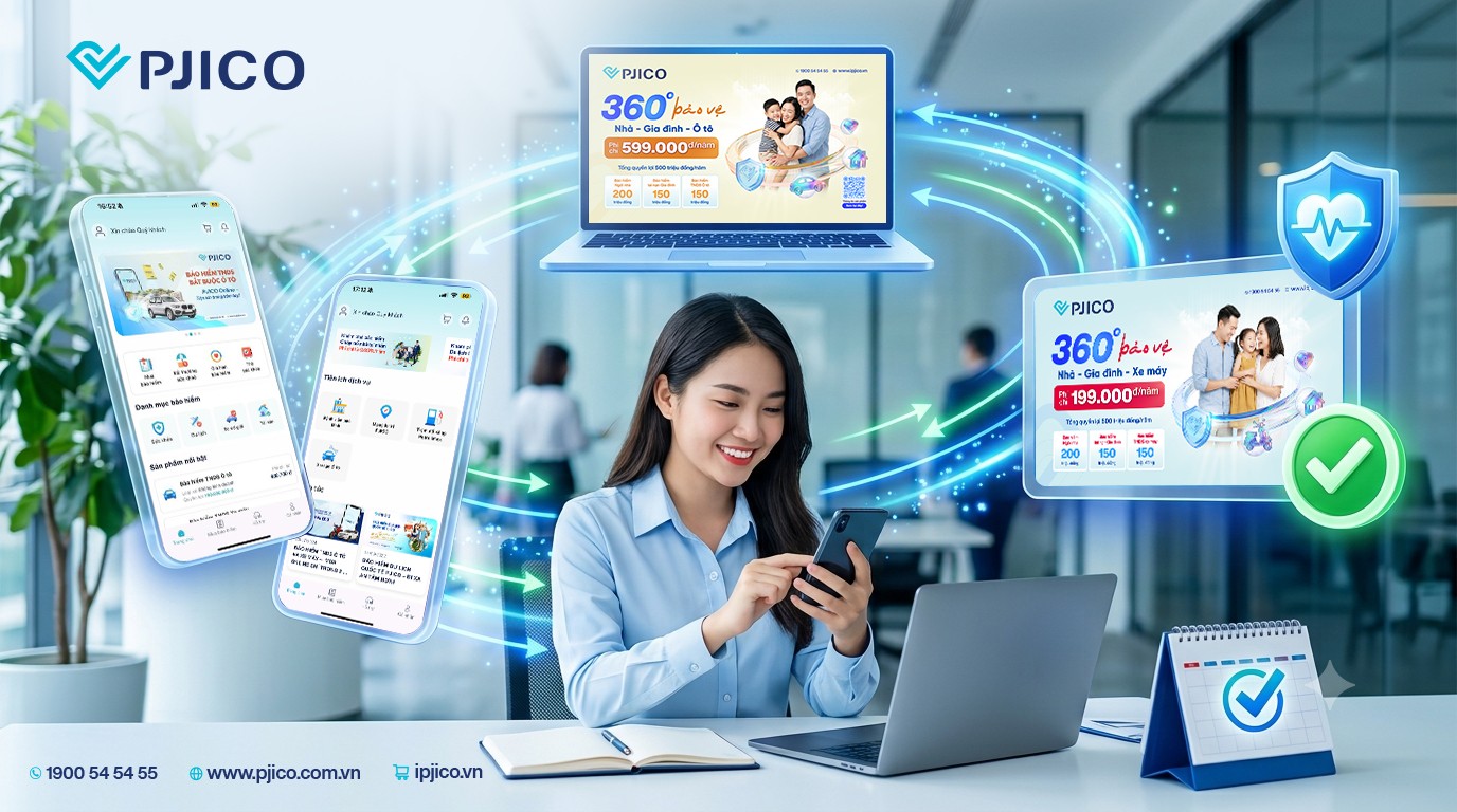 PJICO đẩy mạnh bảo hiểm trên nền tảng số