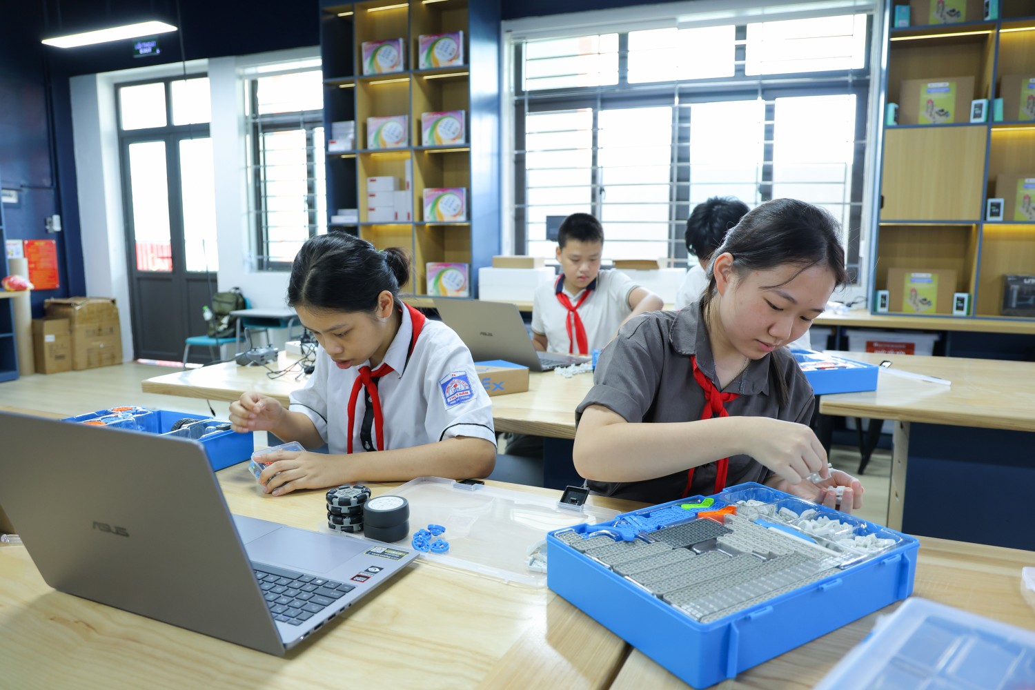 [Chùm ảnh] Trường PETROVIETNAM - Phong Thổ: Không gian sáng tạo mới sẵn sàng chào đón học sinh