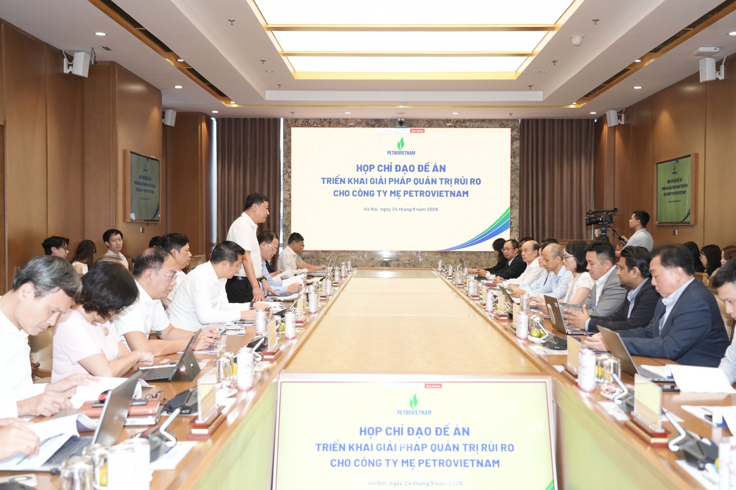 Cuộc họp khởi động Dự án “Triển khai giải pháp quản trị rủi ro” cho Công ty mẹ PETROVIETNAM. Cuộc họp khởi động Dự án “Triển khai giải pháp quản trị rủi ro” cho Công ty mẹ PETROVIETNAM.