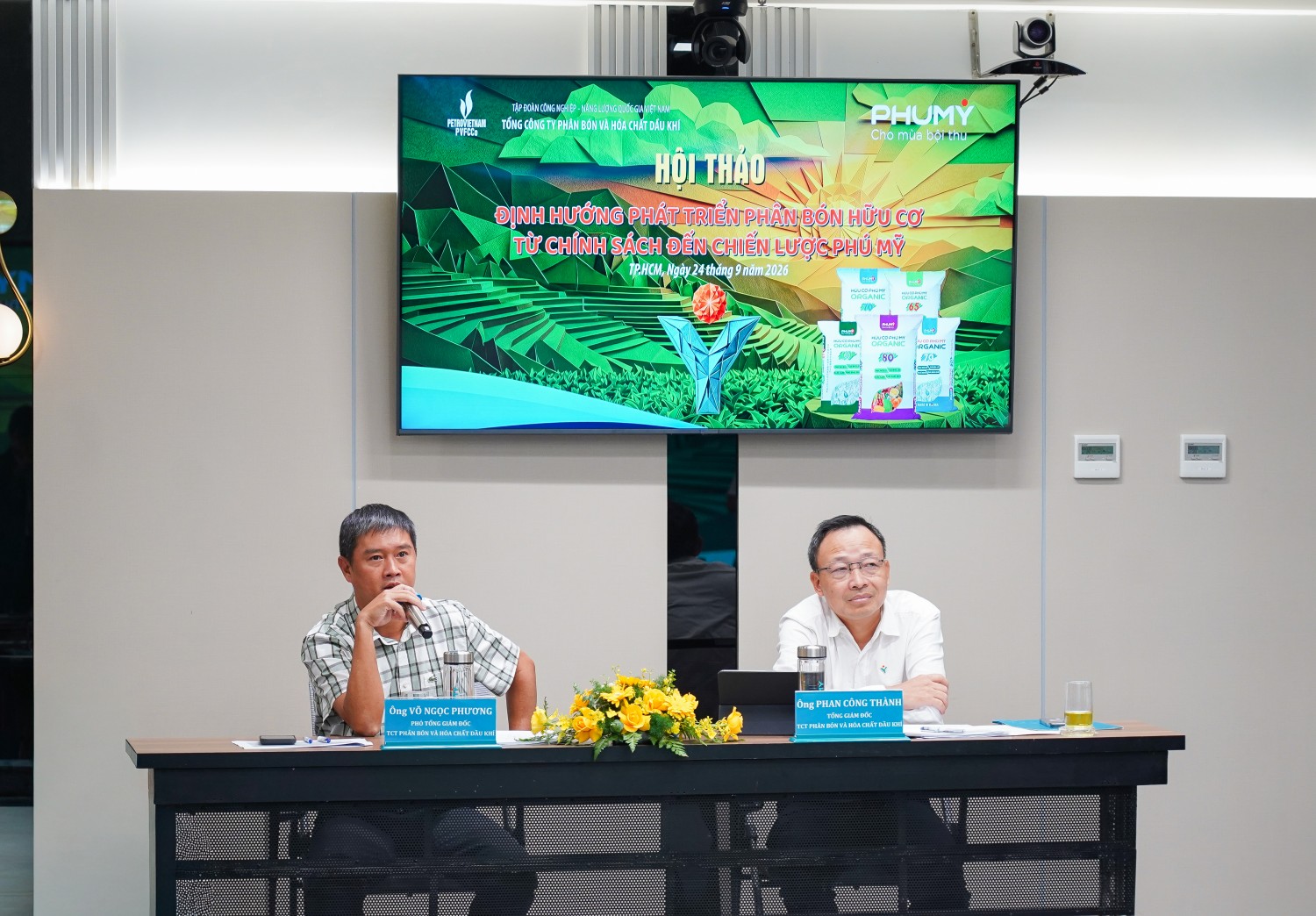 PVFCCo - Phú Mỹ: Phát triển phân bón hữu cơ theo hướng giải pháp dinh dưỡng toàn diện