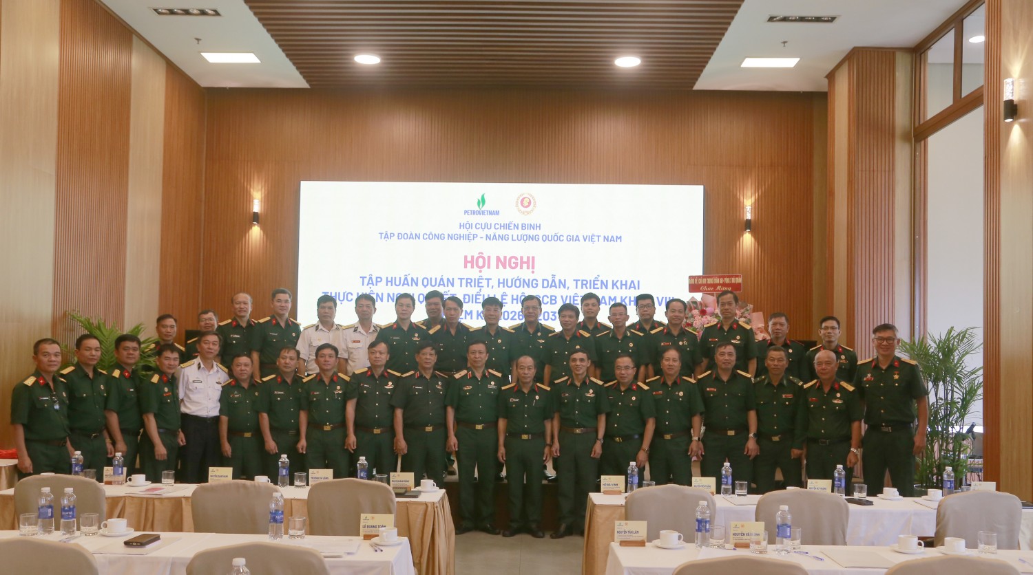 Hội CCB PETROVIETNAM tập huấn công tác Hội, chuyển đổi số và an ninh mạng
