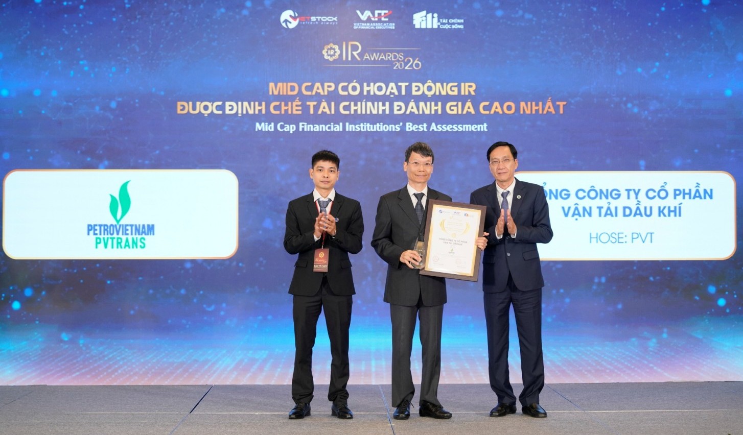 PVTrans: Doanh nghiệp Mid Cap có hoạt động IR được Định chế tài chính đánh giá cao nhất 2026