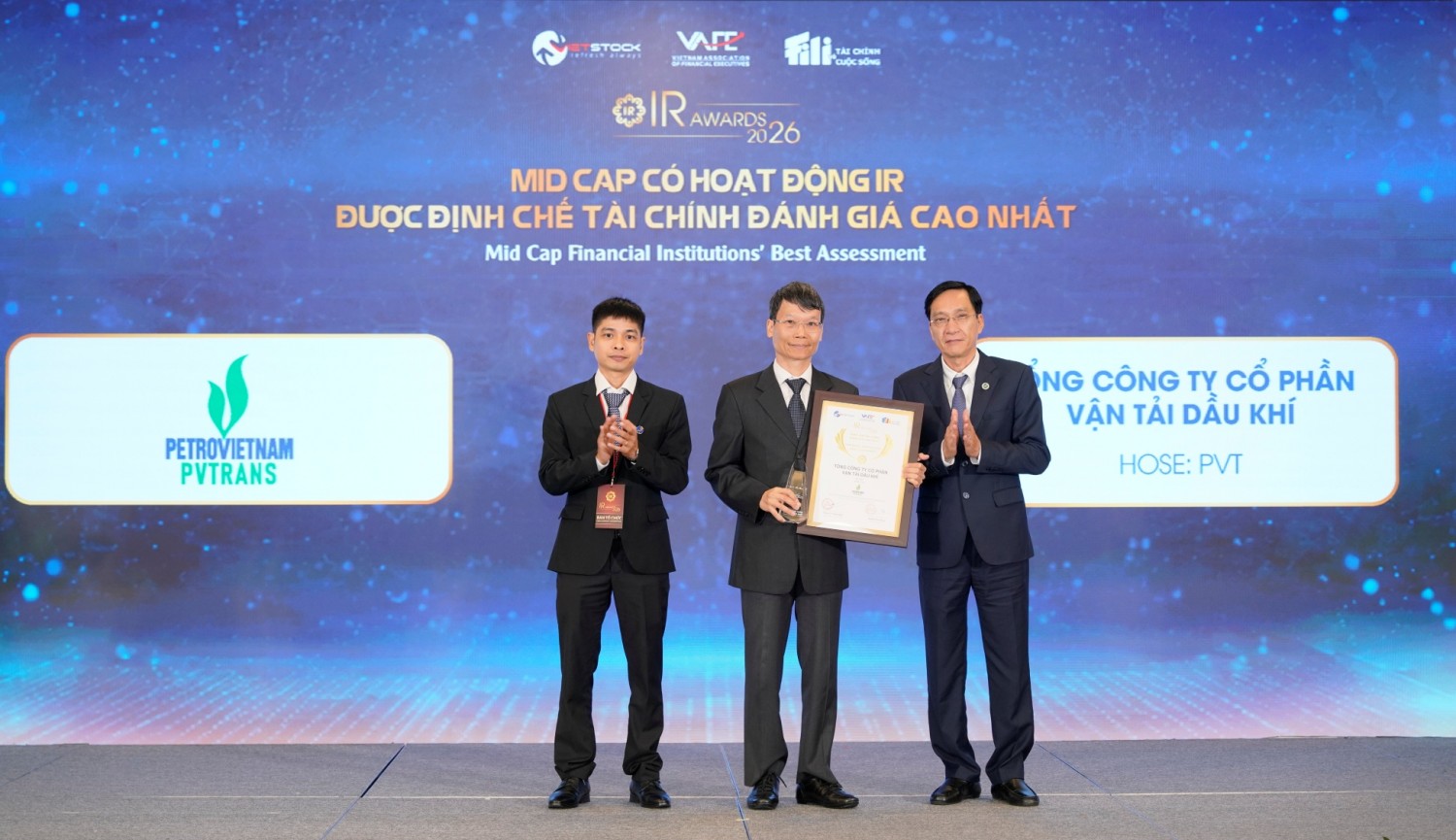 PVTrans: Doanh nghiệp Mid Cap có hoạt động IR được Định chế tài chính đánh giá cao nhất 2026