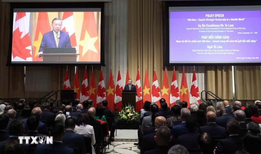 Tổng Bí thư, Chủ tịch nước Tô Lâm: Việt Nam sẵn sàng cùng Canada xây dựng quan hệ Đối tác Chiến lược có chiều sâu