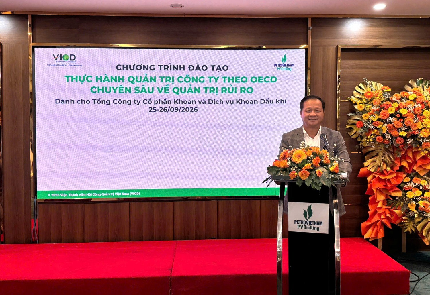 PV Drilling rà soát chiến lược phát triển, đào tạo quản trị công ty theo chuẩn OECD PV Drilling rà soát chiến lược phát triển, đào tạo quản trị công ty theo chuẩn OECD