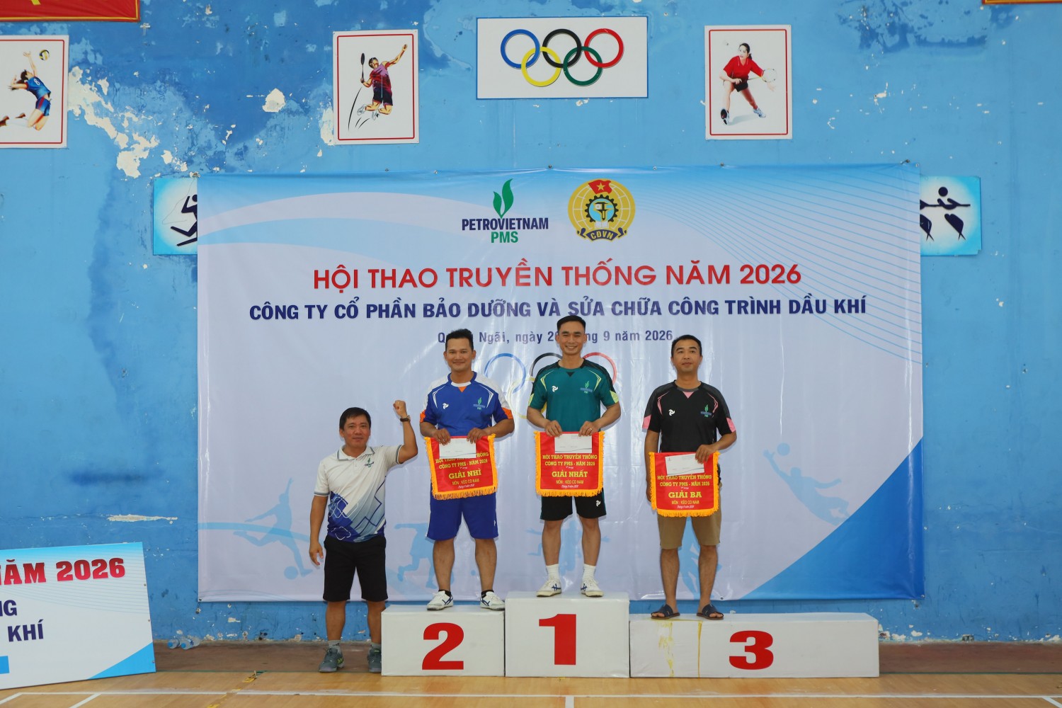 Hội thao Truyền thống PMS 2026: Lan tỏa tinh thần đoàn kết, bản lĩnh người lao động PETROVIETNAM Hội thao Truyền thống PMS 2026: Lan tỏa tinh thần đoàn kết, bản lĩnh người lao động PETROVIETNAM