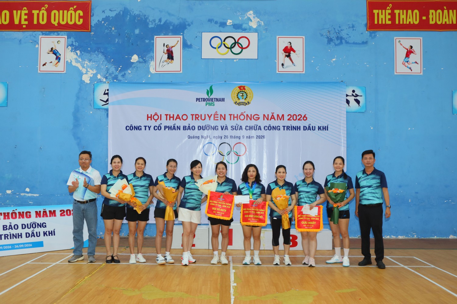 Hội thao Truyền thống PMS 2026: Lan tỏa tinh thần đoàn kết, bản lĩnh người lao động PETROVIETNAM Hội thao Truyền thống PMS 2026: Lan tỏa tinh thần đoàn kết, bản lĩnh người lao động PETROVIETNAM