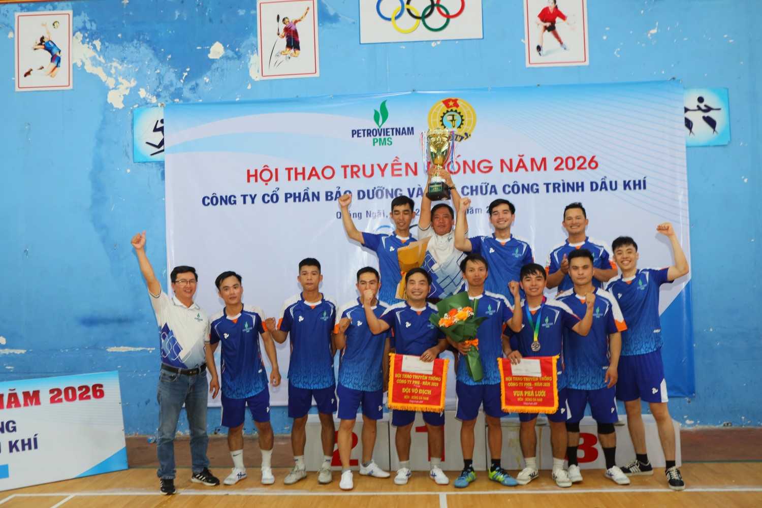Hội thao Truyền thống PMS 2026: Lan tỏa tinh thần đoàn kết, bản lĩnh người lao động PETROVIETNAM Hội thao Truyền thống PMS 2026: Lan tỏa tinh thần đoàn kết, bản lĩnh người lao động PETROVIETNAM