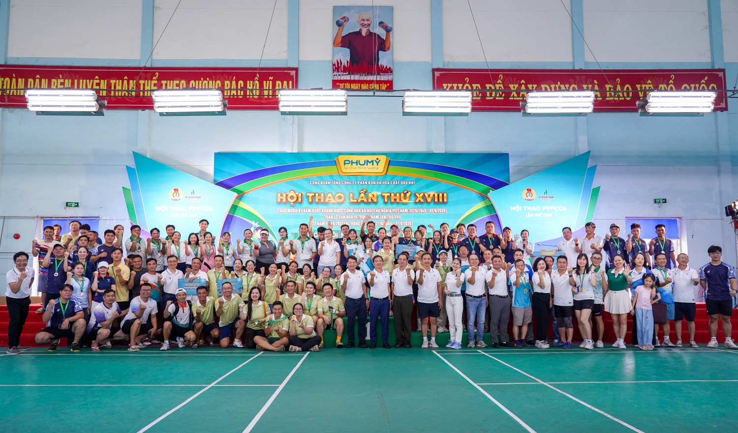 Hội thao PVFCCo-Phú Mỹ: Lan tỏa tinh thần “Một đội ngũ - Một mục tiêu”