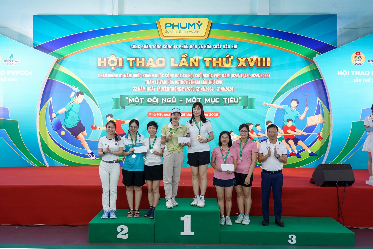 Hội thao PVFCCo   Phú Mỹ lần thứ 18: Lan tỏa tinh thần “Một đội ngũ - Một mục tiêu”