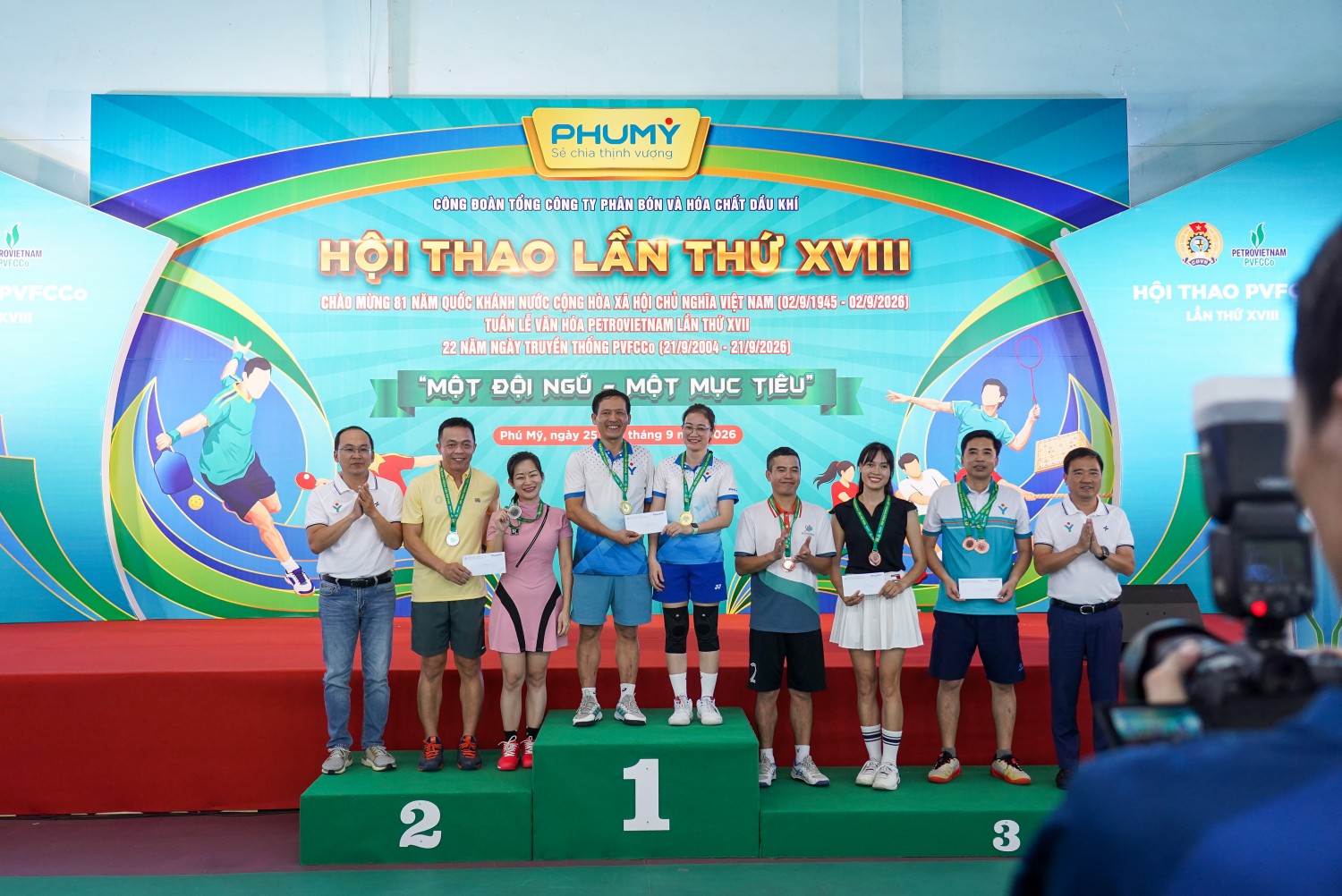 Hội thao PVFCCo   Phú Mỹ lần thứ 18: Lan tỏa tinh thần “Một đội ngũ - Một mục tiêu”