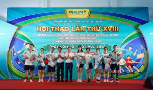 [VIDEO] Hội thao PVFCCo - Phú Mỹ lần thứ XVIII lan tỏa tinh thần “Một đội ngũ - Một mục tiêu”