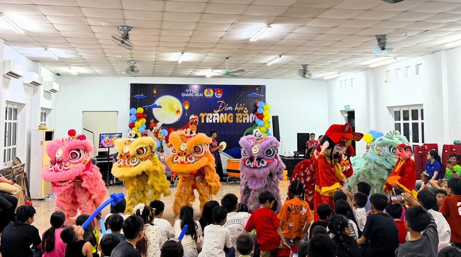 PTSC Quảng Ngãi: Mùa trăng gắn kết gia đình người lao động