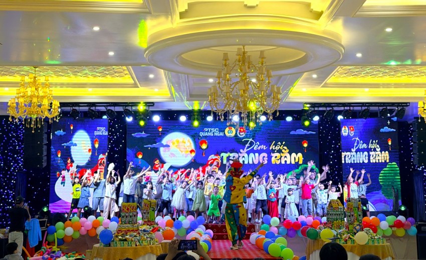 PTSC Quảng Ngãi: Mùa trăng gắn kết gia đình người lao động