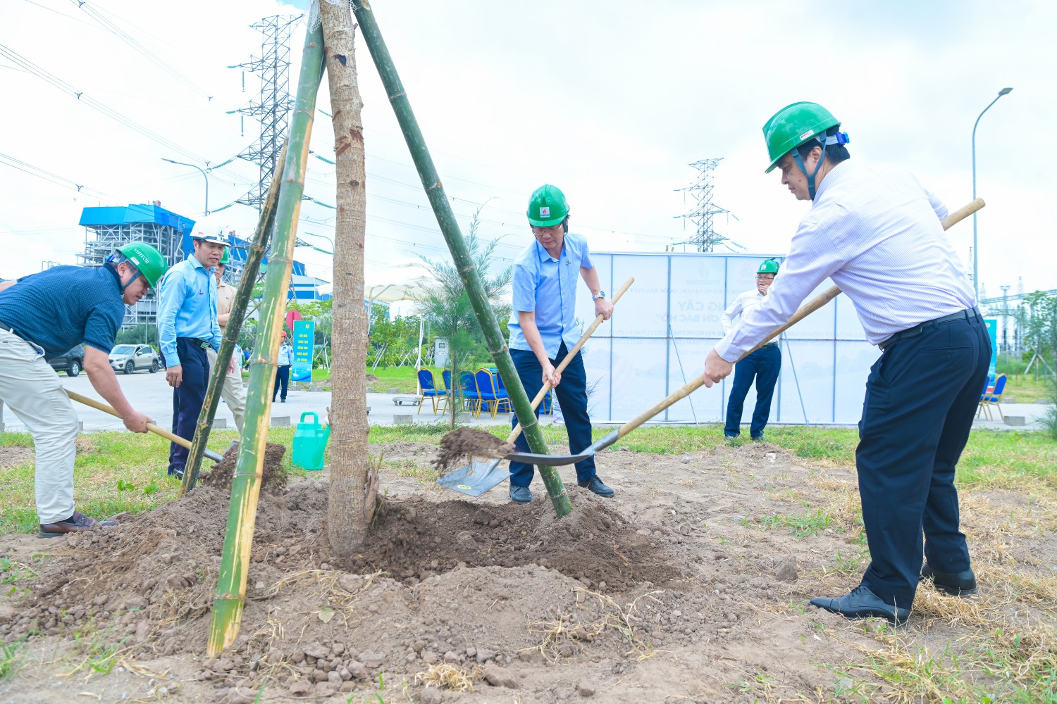 Vườn cây Công đoàn 2026: Góp phần tạo diện mạo xanh cho Nhà máy Nhiệt điện Thái Bình 2