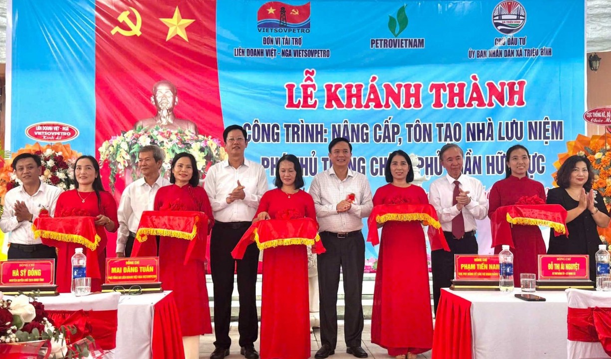 Khánh thành công trình tôn tạo Nhà lưu niệm cố Phó Thủ tướng Trần Hữu Dực: Tấm lòng tri ân của người lao động PETROVIETNAM