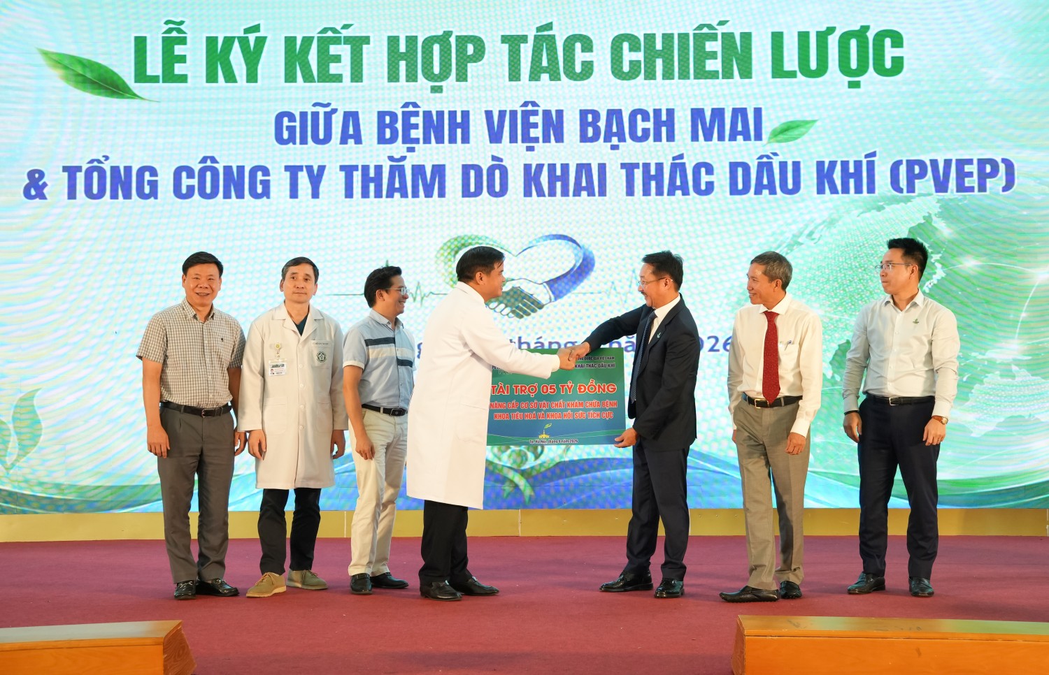 PVEP và Bệnh viện Bạch Mai tăng cường hợp tác vì sức khỏe người lao động PVEP và Bệnh viện Bạch Mai tăng cường hợp tác vì sức khỏe người lao động