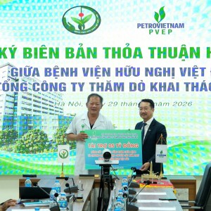 PVEP và Bệnh viện Hữu nghị Việt Đức ký kết hợp tác, mở rộng kết nối y tế chuyên sâu