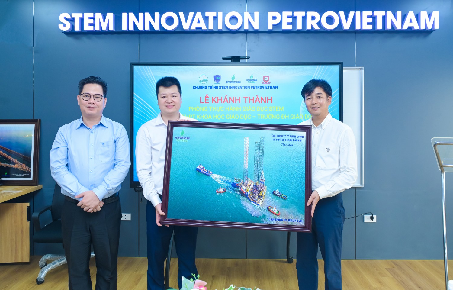 PETROVIETNAM và PV Drilling mở ra không gian học tập sáng tạo STEM tại Trường THPT Khoa học Giáo dục