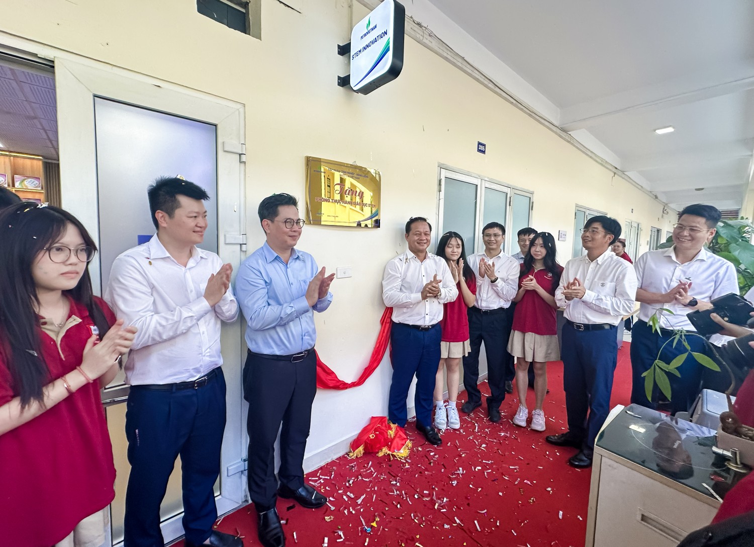 PETROVIETNAM và PV Drilling mở ra không gian học tập sáng tạo STEM tại Trường THPT Khoa học Giáo dục