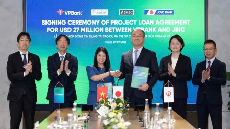 VPBank huy động 27 triệu USD với JBIC, tài trợ dự án truyền tải điện
