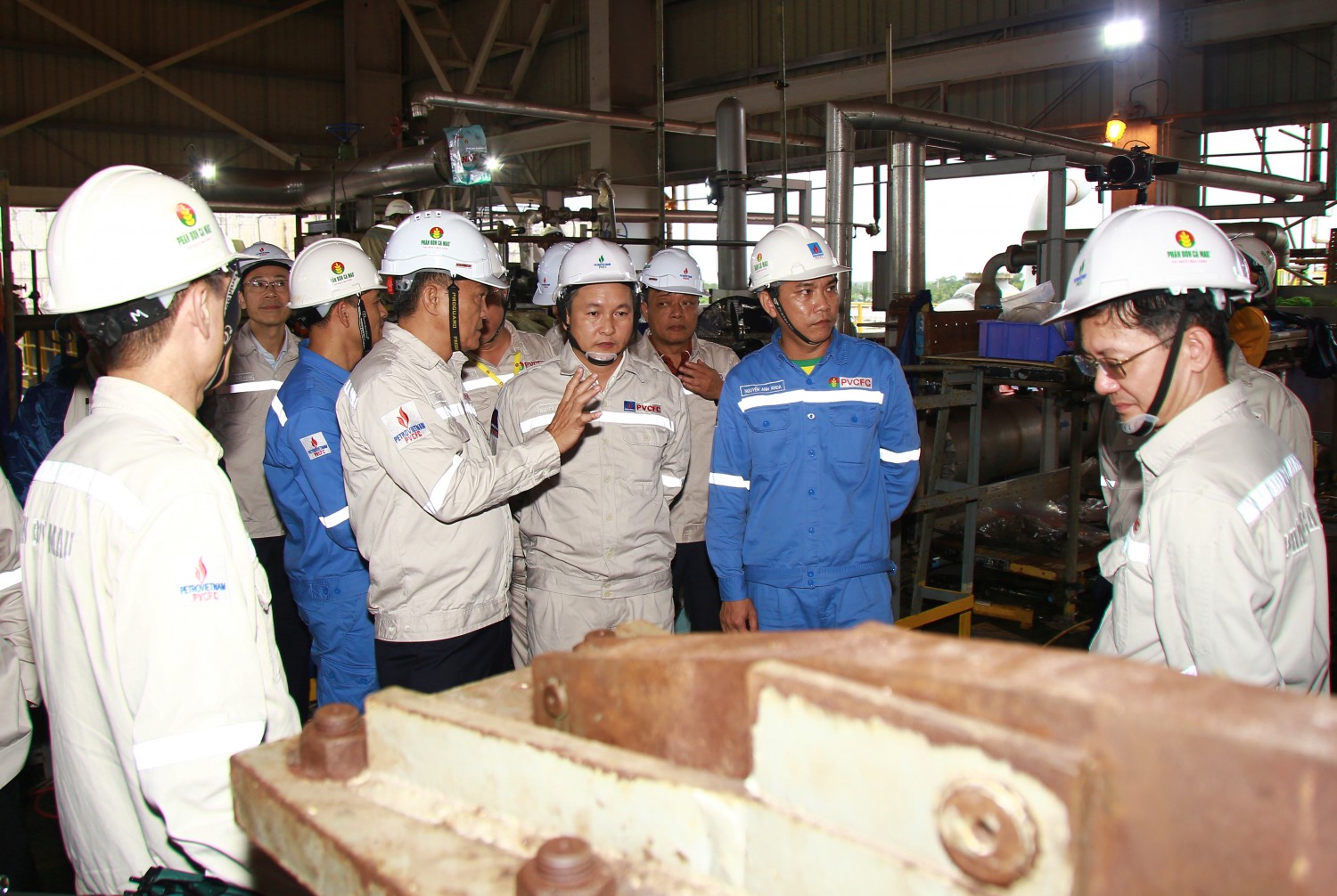 Chạy đua từng giờ trên công trường BDTT Nhà máy Đạm Cà Mau