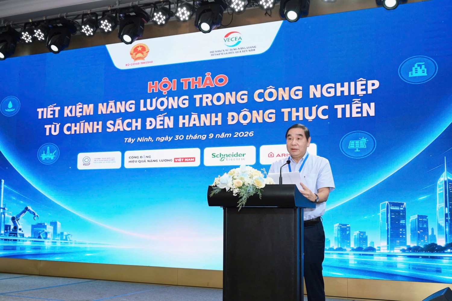 Thúc đẩy tiết kiệm năng lượng trong công nghiệp