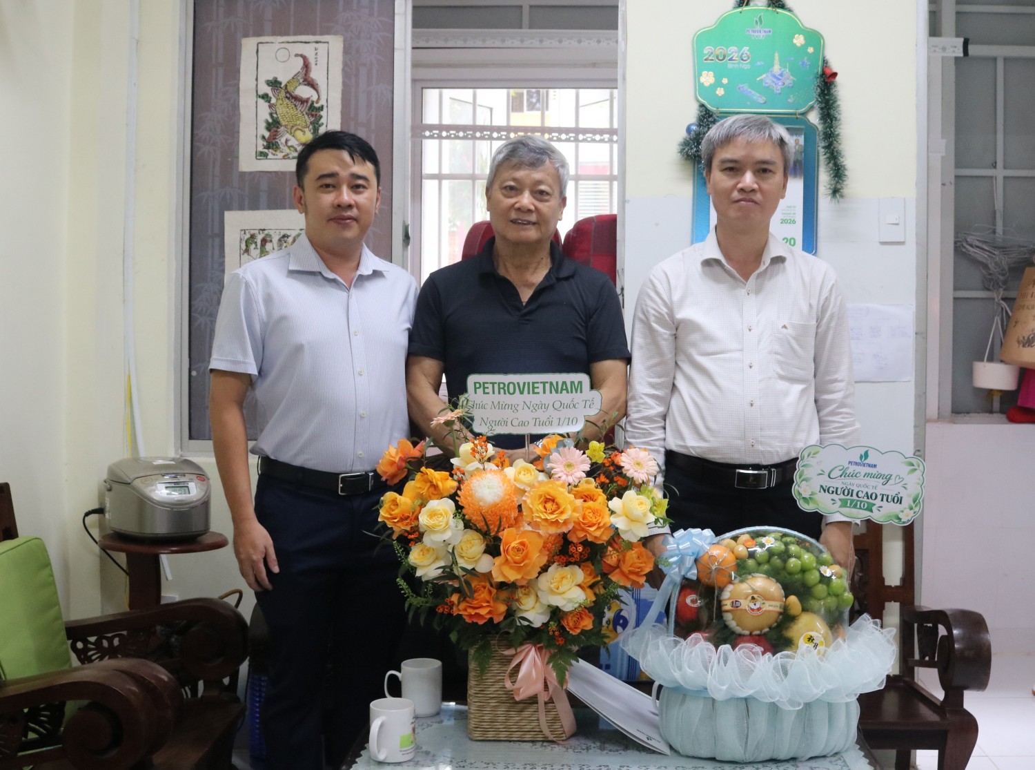 PETROVIETNAM tri ân những “cây cao bóng cả” nhân Ngày Quốc tế Người cao tuổi