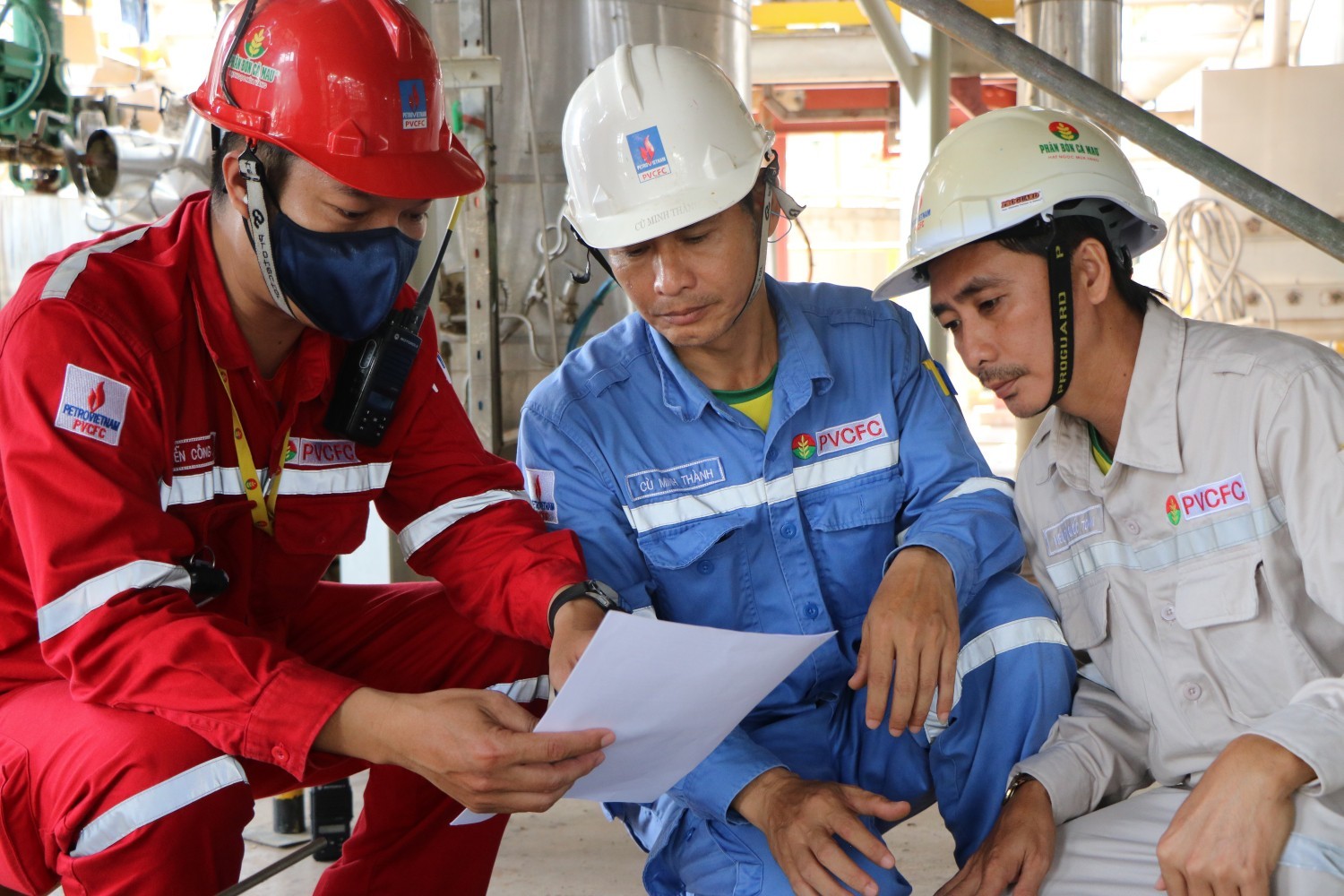 [Chùm ảnh] Những khoảnh khắc trên công trường BDTT Nhà máy Đạm Cà Mau