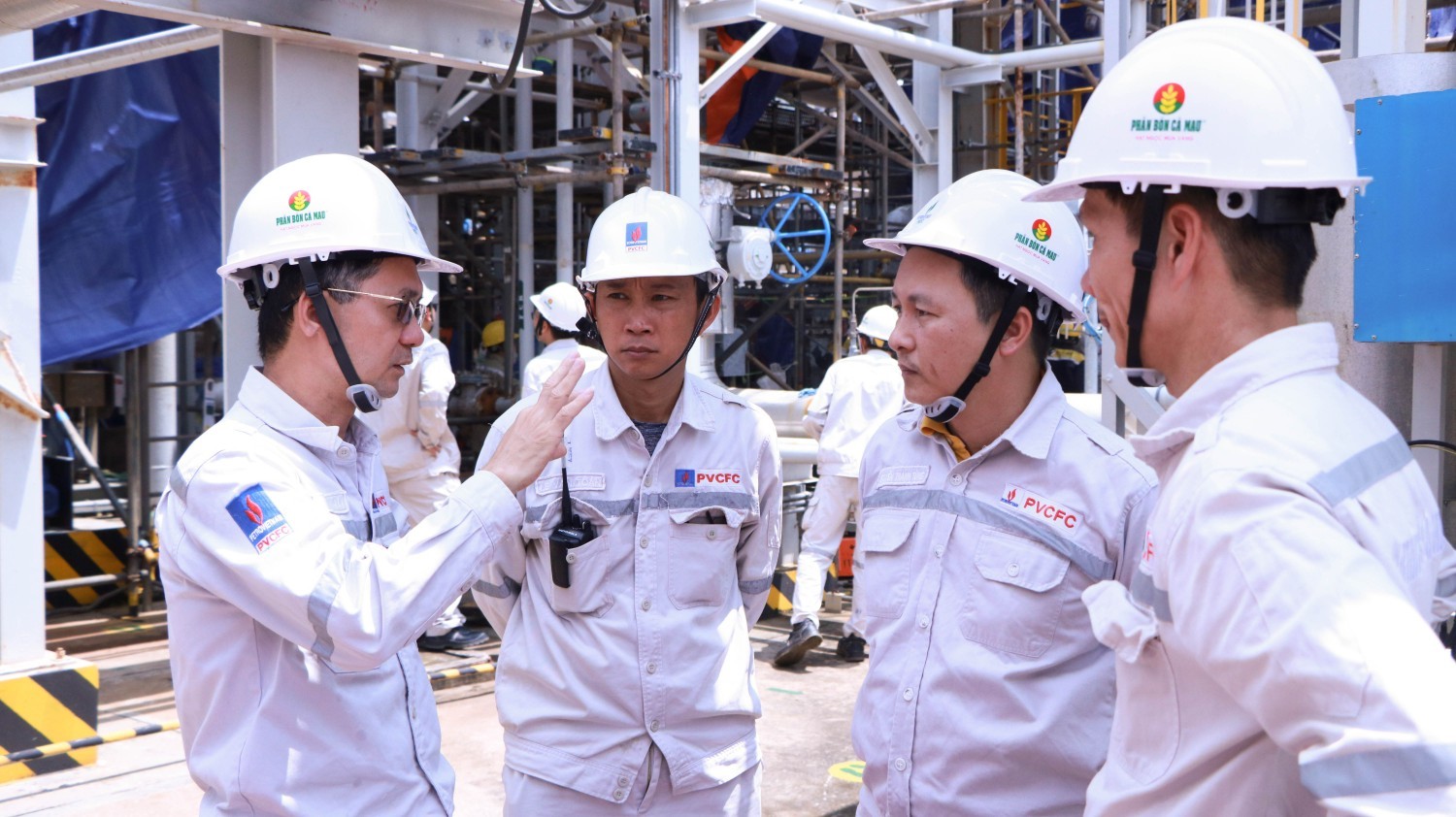 [Chùm ảnh] Những khoảnh khắc trên công trường BDTT Nhà máy Đạm Cà Mau