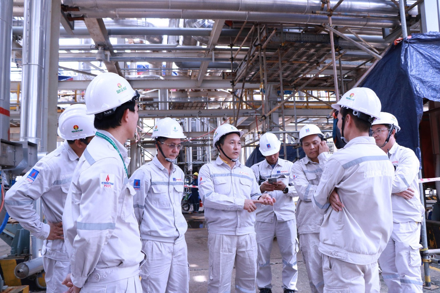 [Chùm ảnh] Những khoảnh khắc trên công trường BDTT Nhà máy Đạm Cà Mau