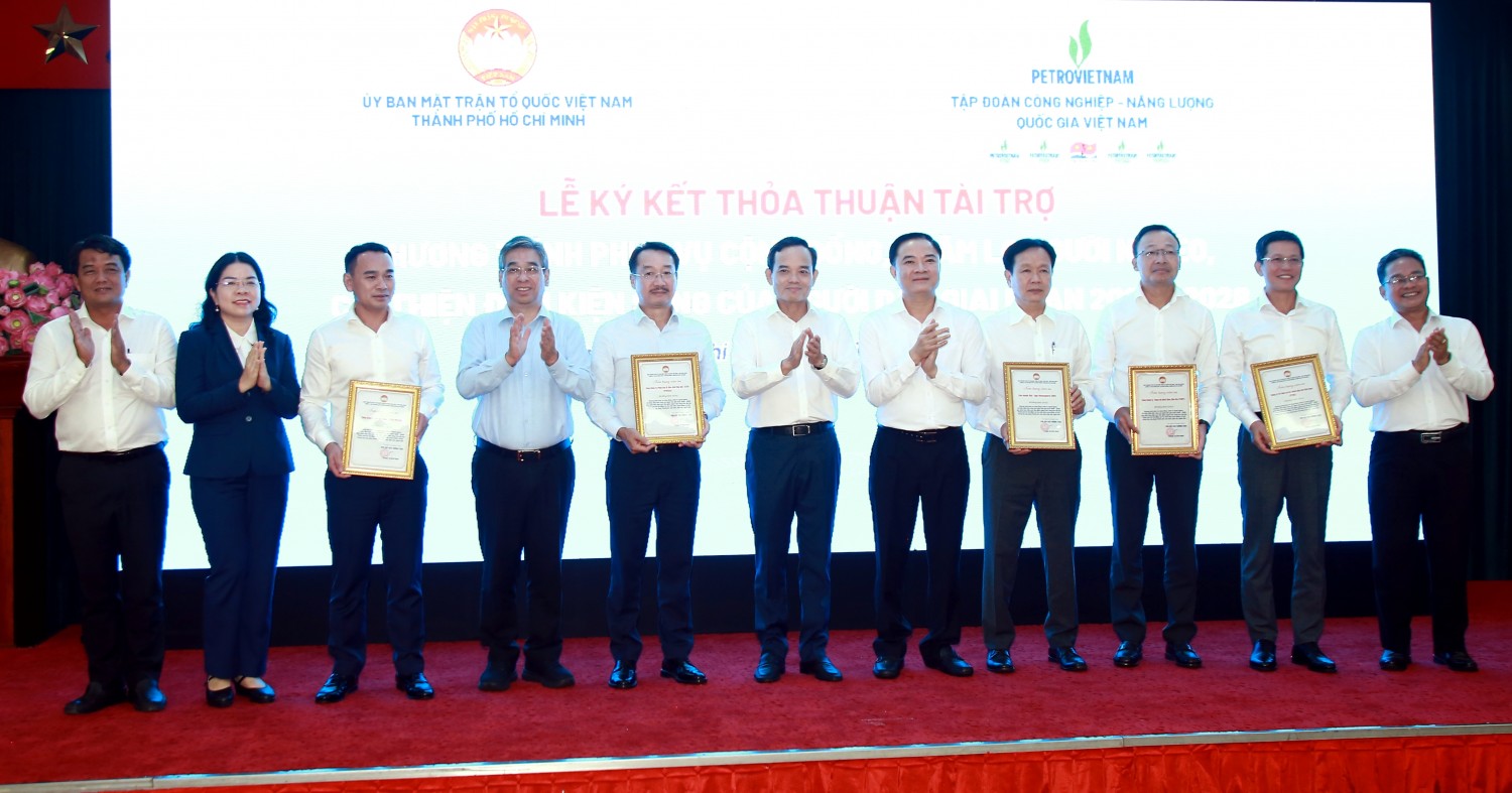 PETROVIETNAM và TP Hồ Chí Minh: Tiếp tục hợp tác chiến lược, kiến tạo an sinh bền vững