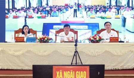 ĐBQH Lê Ngọc Sơn tham gia tiếp xúc cử tri trước Kỳ họp thứ hai, Quốc hội khóa XVI
