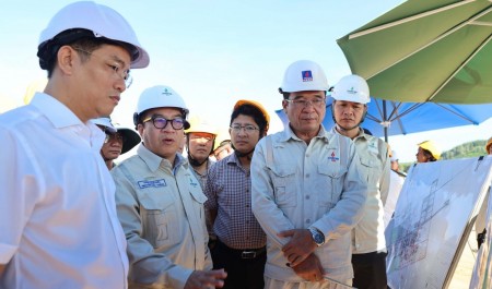 Dự kiến bàn giao toàn bộ mặt bằng Dự án NCMR NMLD Dung Quất trong tháng 11/2026