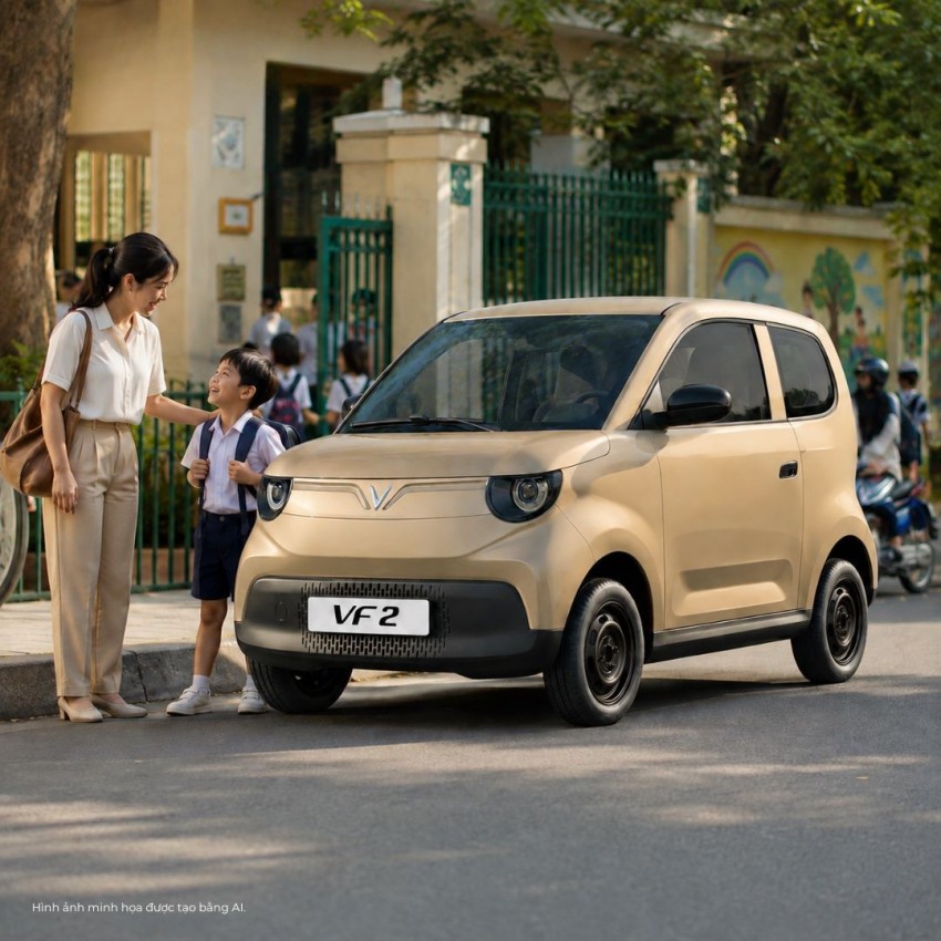 Vì sao VF 2 thu hút khách hàng nữ mua ô tô lần đầu?