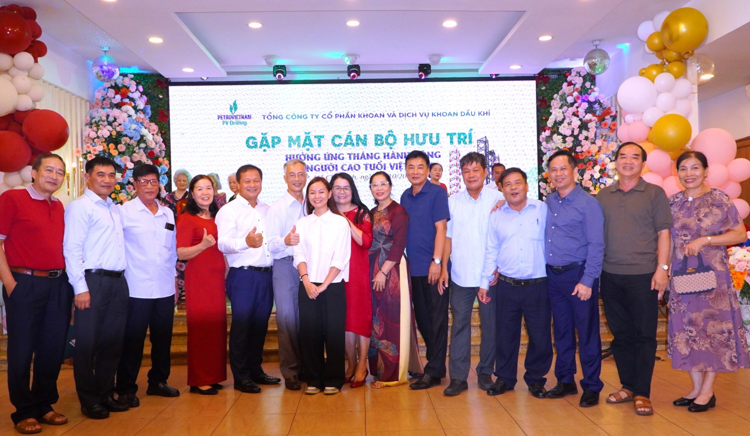PV Drilling tri ân cán bộ hưu trí qua các thời kỳ