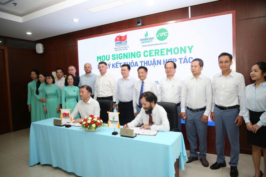 PVU và Trung tâm An toàn và Bảo vệ Môi trường Vietsovpetro tăng cường hợp tác đào tạo, nghiên cứu PVU và Trung tâm An toàn và Bảo vệ Môi trường Vietsovpetro tăng cường hợp tác đào tạo, nghiên cứu