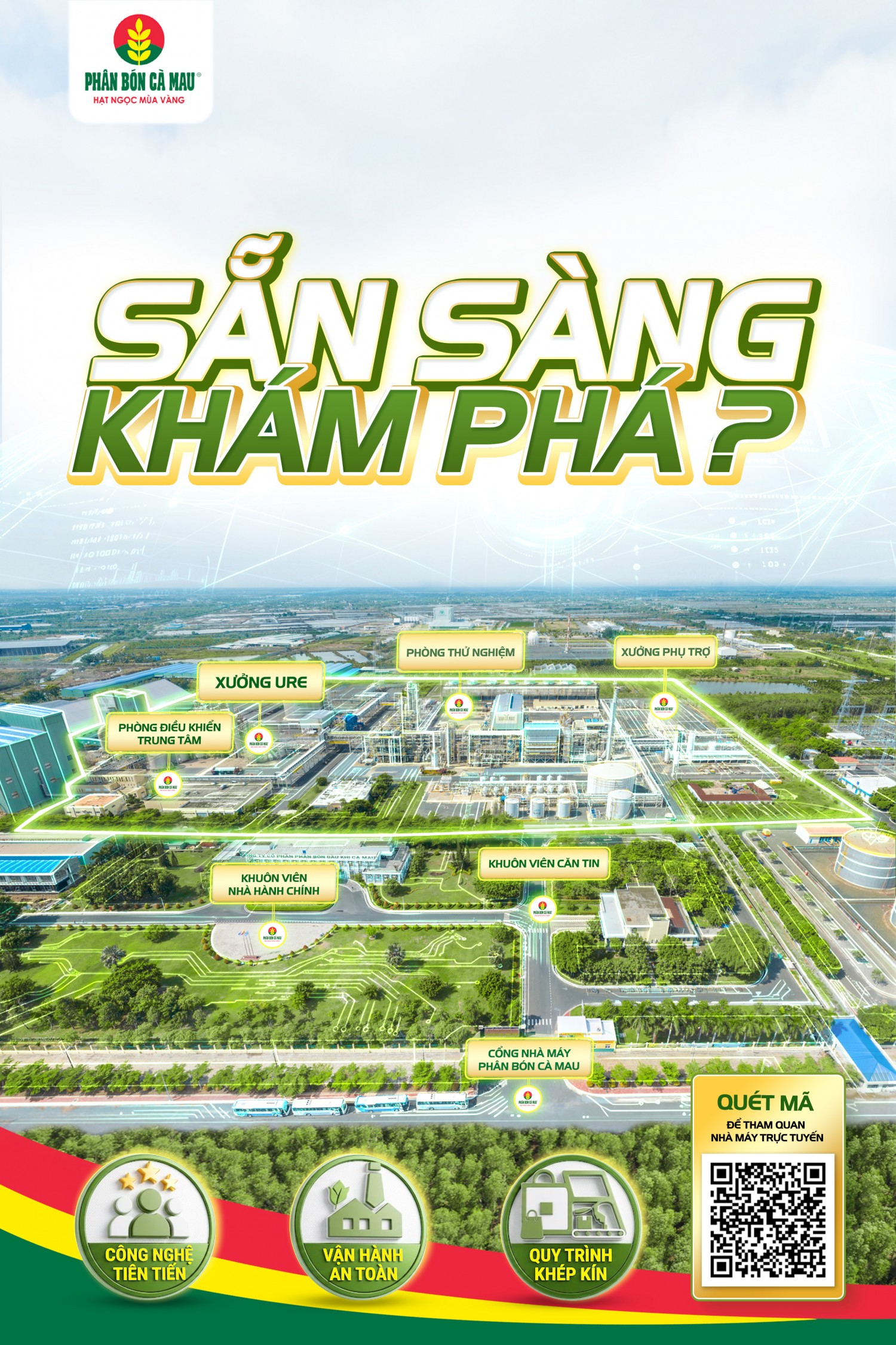 Hàng trăm nông dân háo hức chuẩn bị hành trình tham quan Nhà máy Phân bón Cà Mau Hàng trăm nông dân háo hức chuẩn bị hành trình tham quan Nhà máy Phân bón Cà Mau