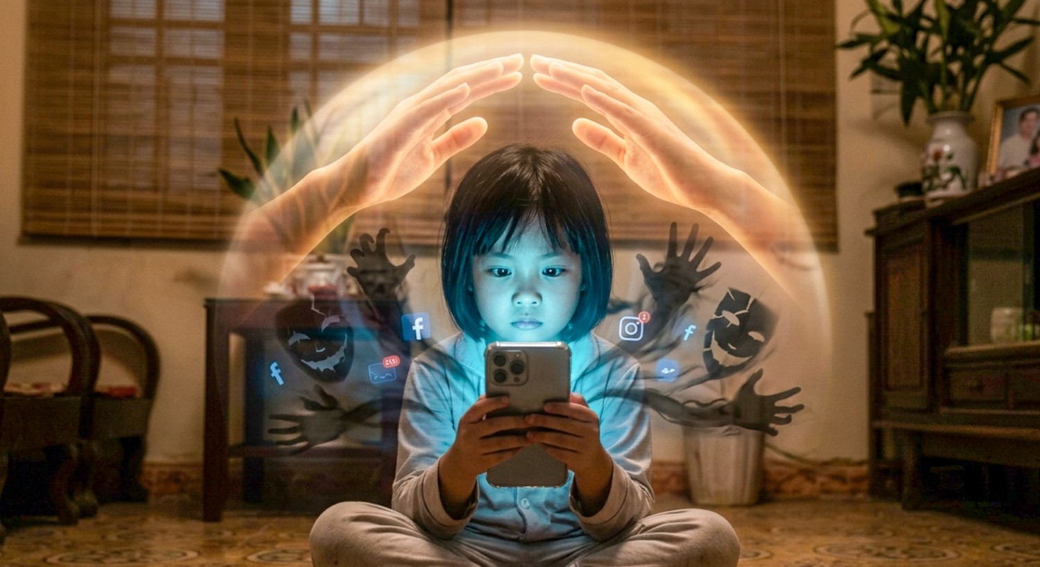 Bảo vệ trẻ em trước hiểm họa từ mạng xã hội Bảo vệ trẻ em trước hiểm họa từ mạng xã hội