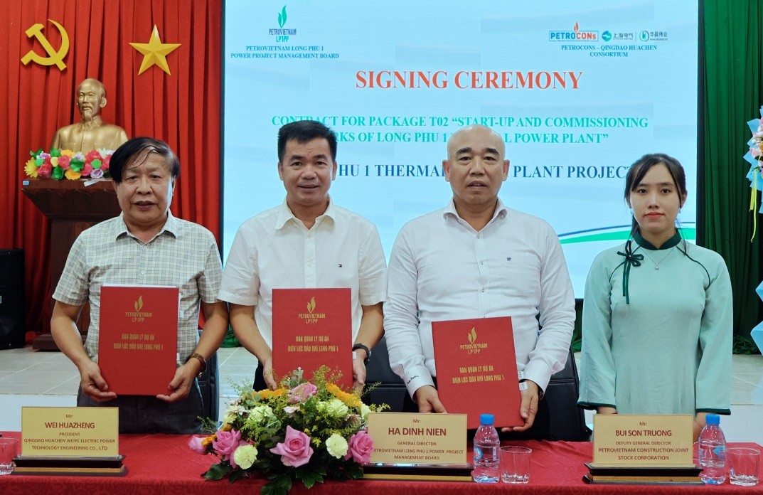 Long Phú 1 triển khai gói thầu thử nghiệm, chạy thử toàn nhà máy