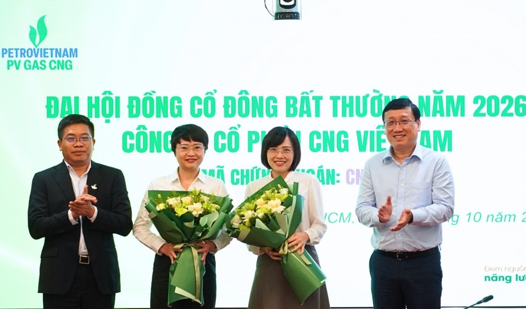 PV GAS CNG kiện toàn nhân sự Hội đồng quản trị, Ban Kiểm soát nhiệm kỳ 2026-2031