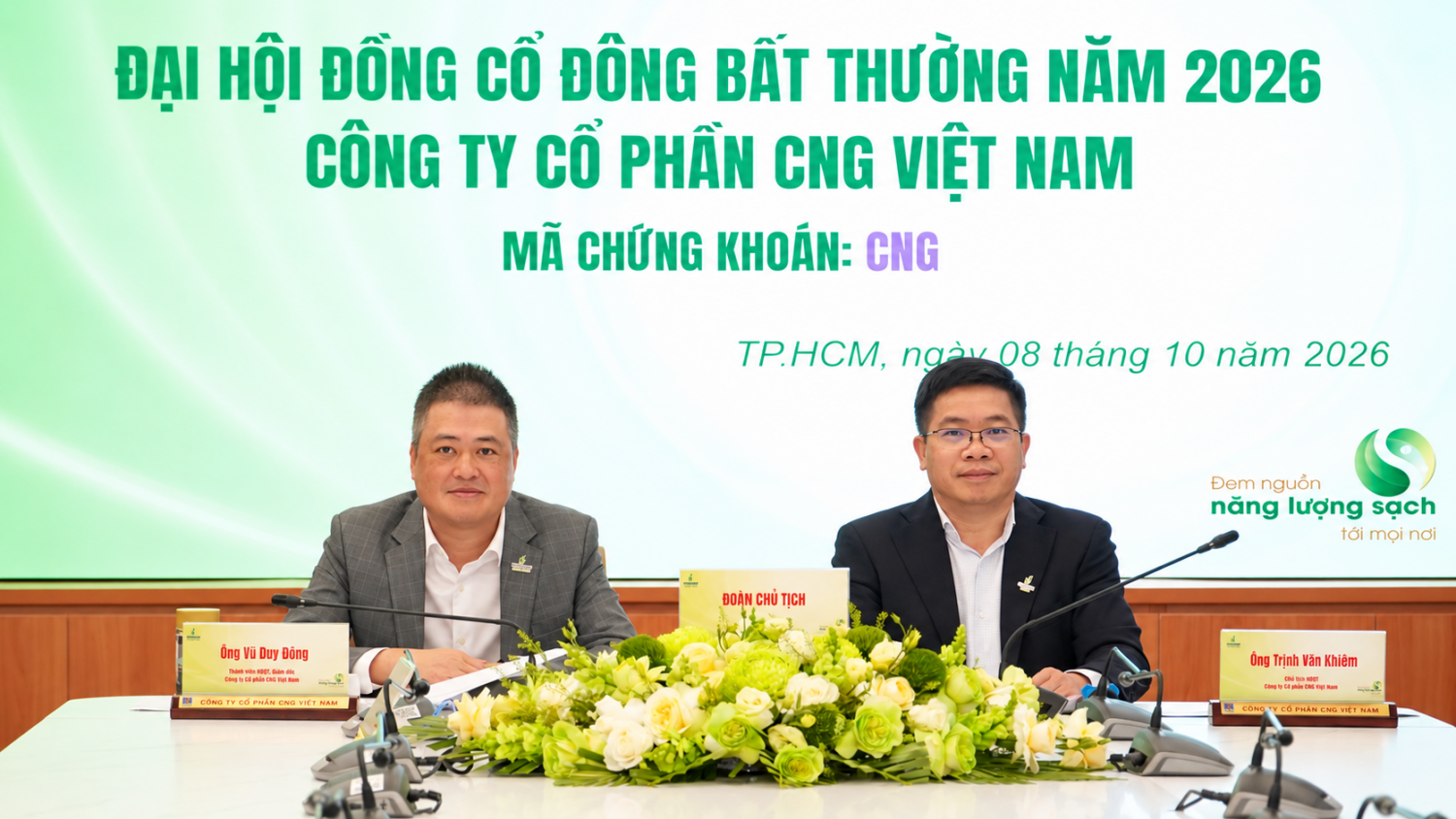 PV GAS CNG kiện toàn nhân sự Hội đồng quản trị, Ban Kiểm soát nhiệm kỳ 2026-2031