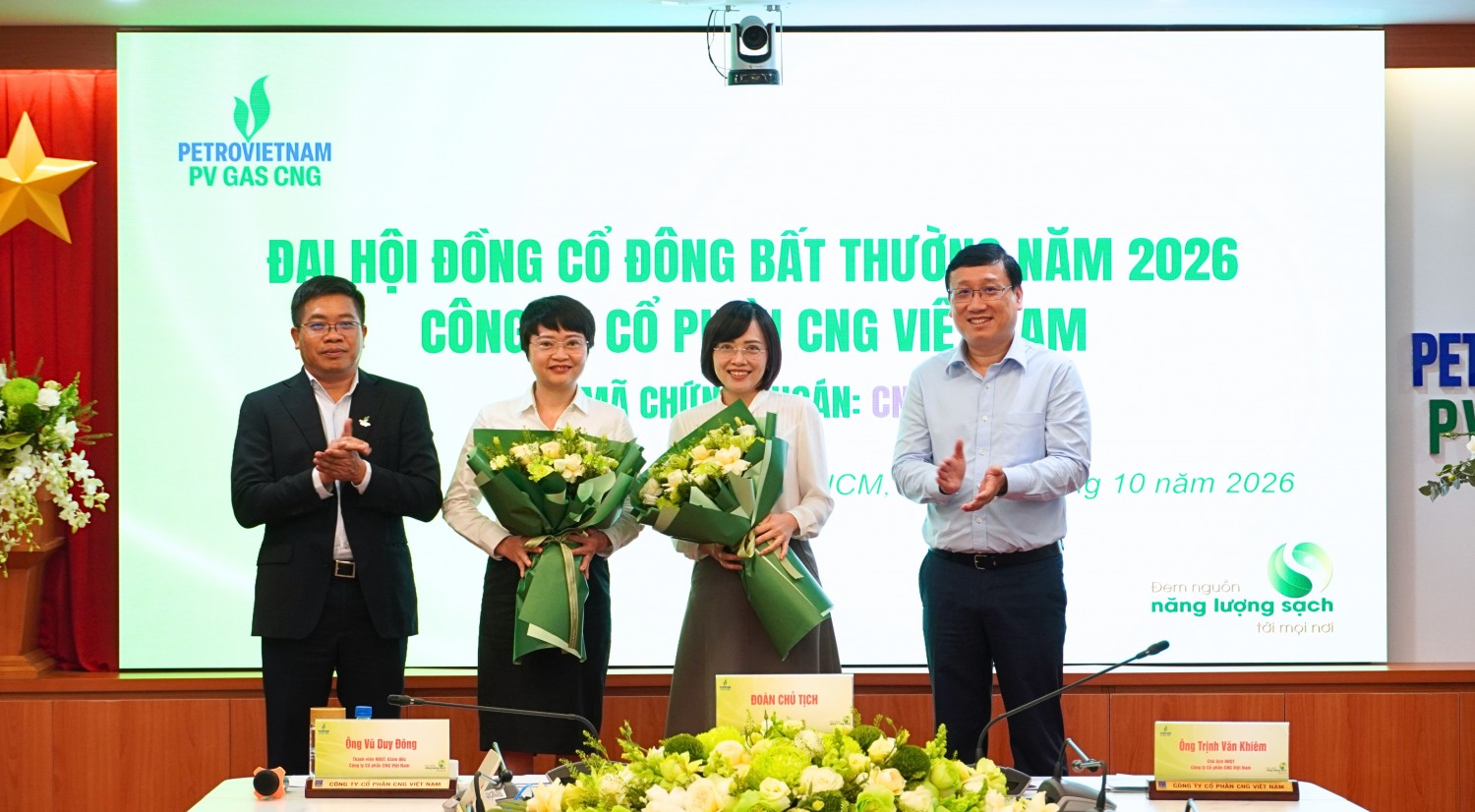 PV GAS CNG kiện toàn nhân sự Hội đồng quản trị, Ban Kiểm soát nhiệm kỳ 2026-2031