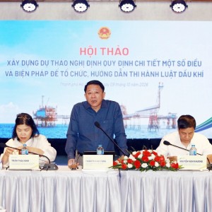 Bộ Công Thương tổ chức góp ý dự thảo Nghị định hướng dẫn thi hành Luật Dầu khí