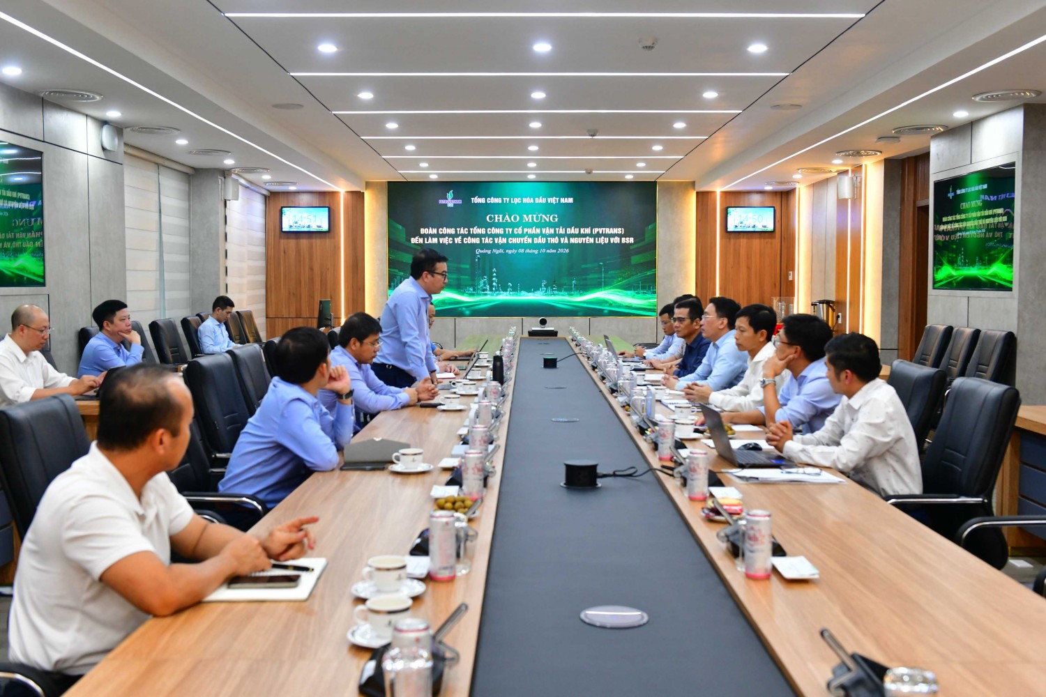 BSR và PVTrans tăng cường hợp tác trong vận chuyển dầu thô và nguyên liệu