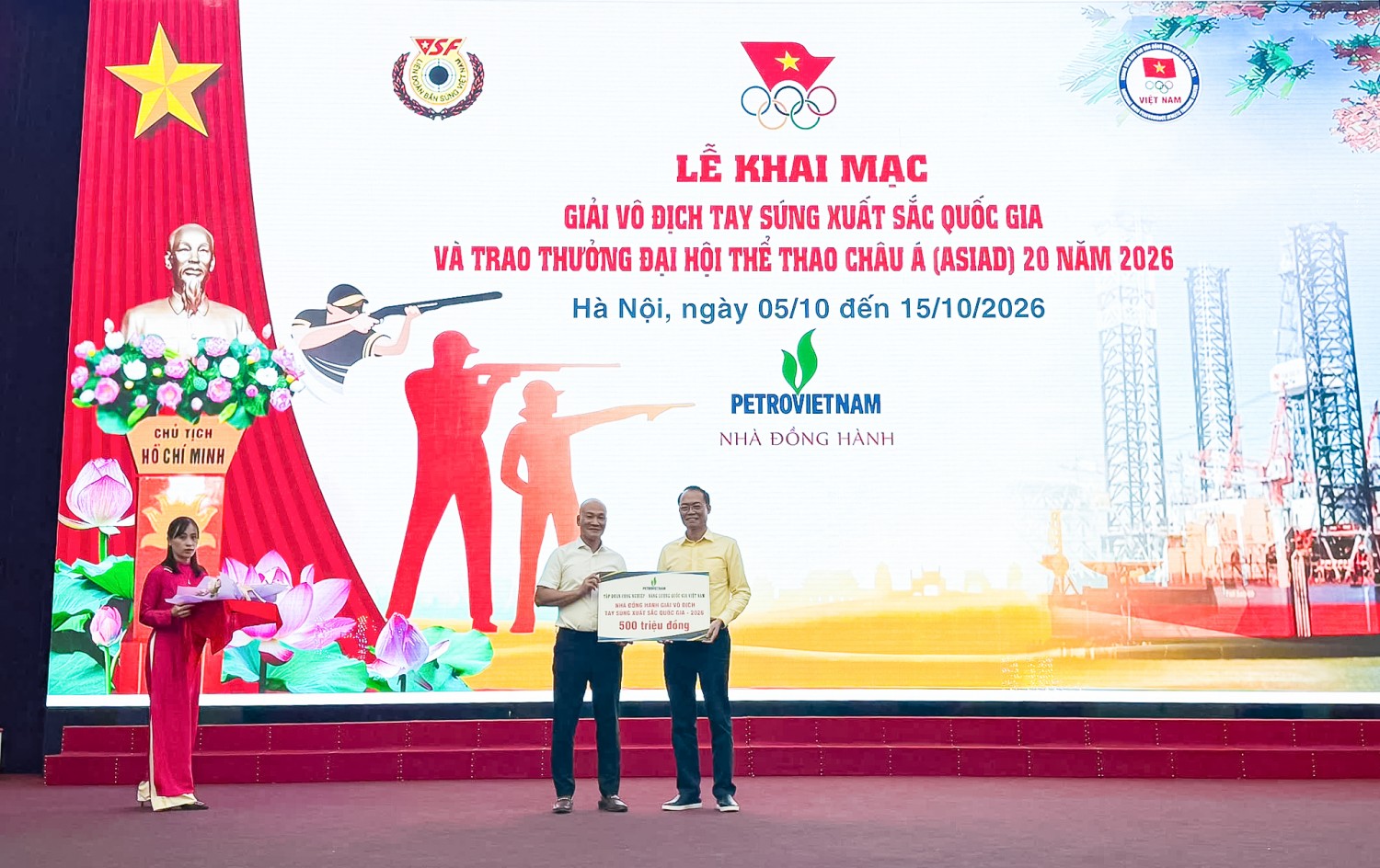PETROVIETNAM đồng hành cùng Giải Vô địch Bắn súng quốc gia 2026