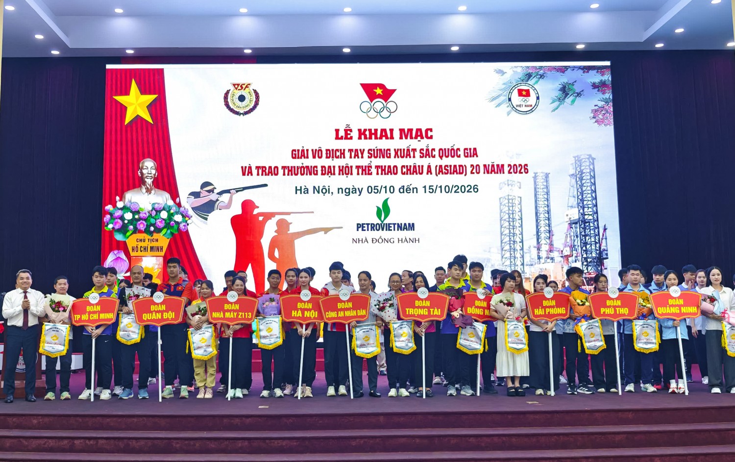 PETROVIETNAM đồng hành cùng Giải Vô địch Bắn súng quốc gia 2026