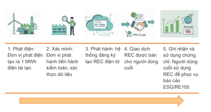 Chứng chỉ năng lượng tái tạo: 