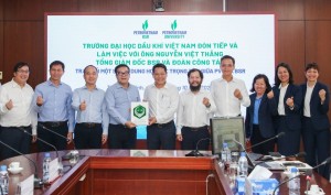 BSR và PVU thảo luận về hợp tác, thúc đẩy nghiên cứu khoa học và phát triển nguồn nhân lực