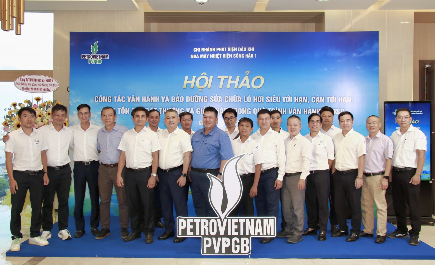 NMNĐ Sông Hậu 1 tổ chức hội thảo về vận hành, BDSC lò hơi siêu tới hạn, cận tới hạn